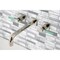 Kingston Brass KS6026DKL Wall Mount Tub Faucet, Polished Nickel KS6026DKL - alternate 6